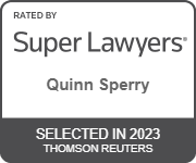 Rated by Super Lawyers(R) - Quinn Sperry | Selected in 2023 Thomson Reuters